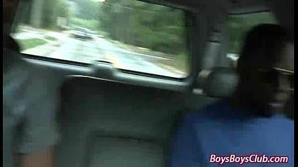 Interracial Bareback Hardcore Gay Porn from BlackOnBoys 29